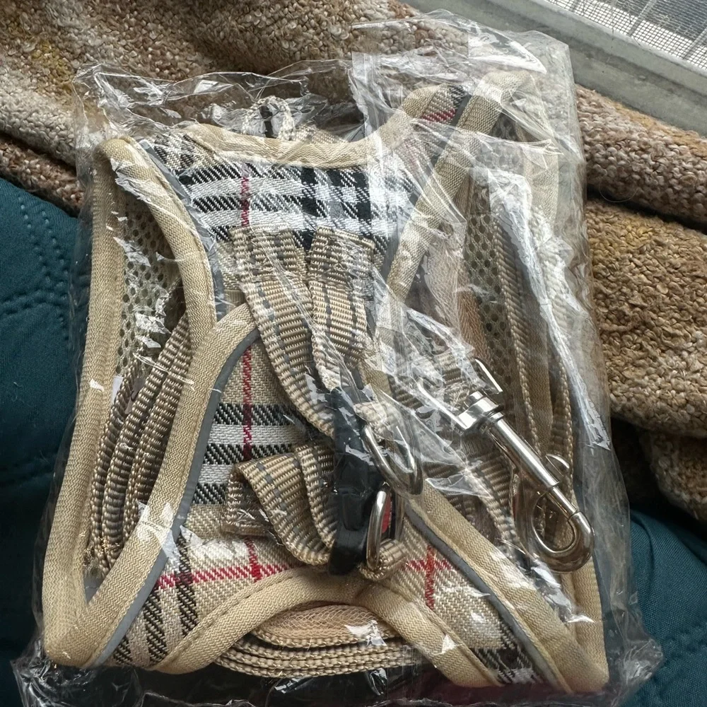 Beige Pet Harness
